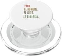 YAGO - El Hombre El Mito La Leyenda | Nombre Camisa - Nom PopSockets PopGrip pour MagSafe