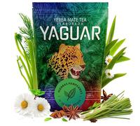 Yaguar Hierbas Pampeanas - Yerba Maté du Brésil - 500 g - Maté à base de plantes avec menthe, anis, camomille et fenouil - Riche en caféine naturelle ...