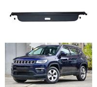 yahabb Voiture Étagère Coffre Arrière Rétractable pour Jeep Compass 2017-2024, Coffre Cover RéTractable Plage ArrièRe Chargement Panel Luggage ÉTagèRe ArrièRe