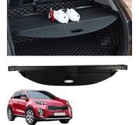 yahabb Voiture Étagère Coffre Arrière Rétractable pour Kia Sportag 2016-2021, Coffre Cover RéTractable Plage ArrièRe Chargement Panel Luggage ÉTagèRe ArrièRe