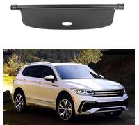 yahabb Voiture Étagère Coffre Arrière Rétractable pour V.W Tiguan 2010-2024, Coffre Cover RéTractable Plage ArrièRe Chargement Panel Luggage ÉTagèRe ArrièRe