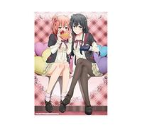 yahari ore no seishun love comedy ha machigataru. plaque acrylique visuelle complète yukino shita & yuki yuhigahama valentine ver.