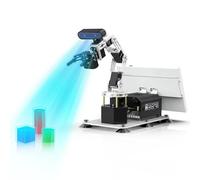 Yahboom 3D Space Grabbing Robot Arm, 6-DOF AI Smart Recognition Robot Arm, Equipped with 10.1-inch Display (ULT-with-Orin-Nano(8GB))
