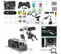 Yahboom 6-DOF AI Intelligent Recognition Robot Arm, with Orin Nano 4GB Master Control, 3D Depth Point Cloud Recognition, Measuring Object Height and Volume (Standard with Orin Nano 8GB)
