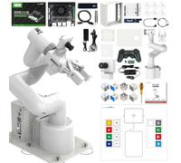 Yahboom 7Axis collaborative Robot Arm Jetson Orin Nx Super 8GB UR-Like AI Visual Recognition, Movet, APP Control, Support ROS Education Development with Adaptive Gripper