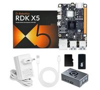 Yahboom 8GB RDK X5 Development Board Aluminum Case Kit, Power Supply