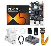 Yahboom 8GB RDK X5 Development Board MIPI Camera Kit Aluminum Alloy Housing | MIPI HD Camera, Power Supply, 64G TF Card, Suitable for AI Visual Recognition
