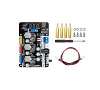 Yahboom Adjustable Step-Down Voltage Regulator Module with Digital Display,5V/3.3V Regulated Output,1.2V-24V Adjustable Voltage Output, for Motors and Development Boards (Module)