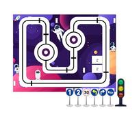 Yahboom AI Vision Autonome Driving Sandbox Map Infrared Patrol Track Tracking Unmanned Robot Car Model Training 2 m x 1,5 m
