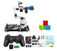 Yahboom Bras robotique Machine virtuelle Programmation open source AI Reconnaissance visuelle Bras robotique 6DOF Moveit Python Bureau Projet Recherche ROS Robot DOFBOT-SE