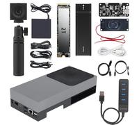 Yahboom Jetson AGX Thor Developer Board 128GB 2070 TFLOPS AI Performance AI Large Model Voice Module, ROS2 Ubuntu 24.04 Openclaw Deployment(AI Large Model Ver 2TB SSD)