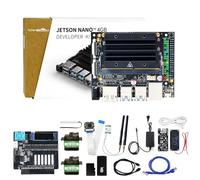Yahboom Jetson Nano 4 Go RAM Power Adapter 16 Go eMMC Storage Provides Programming Ubuntu Data (Jetson Nano Sub Openclaw Exp Kit)