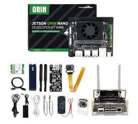 Yahboom Jetson Orin Nano Super 4GB Development Kit Wi-FI AI Large Model+IMX219 CSI Camera +Jetson Case Ubuntu 22.04 (Orin Nano 4GB AI Large Model Kit)