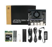 Yahboom Jetson Orin Nano Super 8GB RAM Development Kit 67 Tops 256G SSD Ubuntu 22.04 System Artificial Intelligence Robot Kit (Orin Nano 8GB Off Without SSD K-it)