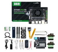 Yahboom Jetson Orin NX 16GB Super Openclaw Exp Kit,157 Tops,256GB SSD | OpenClaw Driver Extension Board,High Quality Servo*2,RGB Light Strip,Al Large Model Voice Module+Speaker,Ubuntu 22.04
