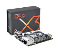 Yahboom Kit de développement Robot RDK X3 4 Go de RAM ROS2 LiDAR ROS Robot Development, Ubuntu, avec antenne sans Fil, Module de Port série CSI Cam (RDK-X3 4 Go séparé)
