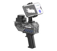 Yahboom Le dispositif de cartographie Lidar portable peut construire des cartes en temps réel, prend en charge le mappage d'applications de téléphone portable, 2000 mAh longue durée de vie, léger et