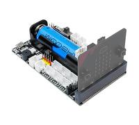 Yahboom Microbit Sensor Expansion Development Board BBC Multifunctional Robot Accessories Compatible Building Blocks/Motors/Servo IO I2C Port (Superbit Basic Kit)
