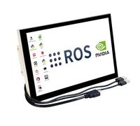 Yahboom Moniteur Raspberry Pi 10,1 Pouces avec Panneau IPS 1920 x 1080 Écran Tactile 178° Full Viewing View Mobile Monitor for ROS Small Ordinateur/PC/RPi 5/4/3 Jetson Orin Horizon