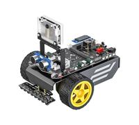 Yahboom MSPM0 Robot Car Kit Includes Multiple Sensors and Various Teaching Examples,Suitable for Beginners Learning Microcontroller-Based Car Design (MSPM0G3507 Robot K210 Superior)