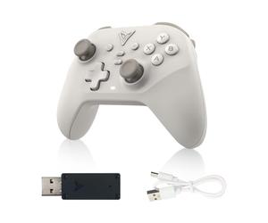 Yahboom PC Controller - Wireless Bluetooth Controller with Hall Joysticks/Hall Triggers - No Stick Drift, No Dead Zone - Work for NVIDI-A/Raspberry Pi/Windows/Steam/Switch