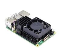 Yahboom Raspberry Pi 5 Cool Cooler with PWM Fan RaspberryPi Aluminum Heatsink Cooling Kit for Raspberry Pi4 Model B Fan + Thermal Silicone