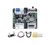 Yahboom Raspberry Pi 5 Power Expansion Board Robot Voltage Stabilization for Jetson Nano and Pi5 Mobile Robots Supports Raspberry Pi5 Power Supply Protocol, Stacked with Pi5
