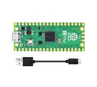 Yahboom Raspberry Pi Pico 2 RP2350 Microcontrôleur Dual Core 150 MHz avec 520 Ko de RAM, flash 4 Mo, programmation USB Drag-and-Drop, 26 GPIO