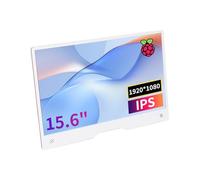 Yahboom RaspberryPi Official Portable Moniteur 15,6" Full HD HDR IPS FHD 1920 x 1080 avec support réglable USB C/HDMI Computer Monitor with Speakers for RaspberryPi/ordinateur portable/PC