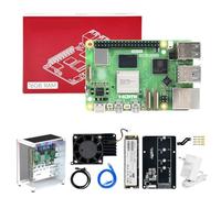 Yahboom RPi5 Developer Kit 16GB + Mini Chassis+Pi 5 Case Active Cooling