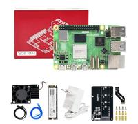 Yahboom RPi5 Developer Kit 16GB + PD Power Adapter+Pi 5 Case Active Cooling