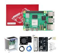 Yahboom RPi5 Developer Kit 4GB + Mini Chassis+Pi 5 Case Active Cooling