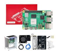 Yahboom RPi5 Developer Kit 8GB + Mini Chassis+Pi 5 Case Active Cooling