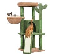 Yaheetech Arbre à Chat Cactus Griffoir 106,5 cm en Tissu Moppy