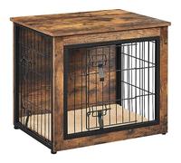 Yaheetech Cage pour Chien Intérieur Cage pour Animaux Maison pour Chien Niche en Bois pour Animaux de Compagnie 69×51×61 cm