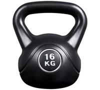 Yaheetech Kettlebell Variété de Poids 6/8/10/12/16/20 kg Fitness de Musculation à Domicile ou Gym pour Femmes et Hommes Sports Kettlebells 16kg