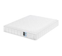 Yaheetech Matelas à Ressorts Ensachés, Matelas Épais de Couchage, Haute Densité, Mousse à Mémoire Forme, 448 Ressorts, 11 Couches Respirantes, Design Ergonomique/Soutien Global (160x200cm)
