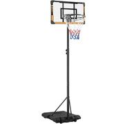 Yaheetech Panier de Basket Portable Réglable en Hauteur 216-246 cm Panier de Basket Extérieur/Intérieur pour Moins de 10 Ans