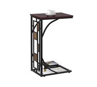 Yaheetech Table d'Appoint à Café Bout de Canapé 21 x 30,5 x 53 cm Table Basse Vintage Petite Desserte pour Salon Jardin Terrasse