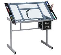 Yaheetech Table Dessin Inclinable 0-60° 104x60 cm - Noir