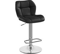 Yaheetech Tabouret de Réglable Hauteur - Noir