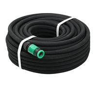 Yaheetech Tuyau d'Arrosage Goutte à Goutte Extensible 50 M Micro Irrigation Système Arrosage 12mm Jardin/Plante de Serre/Plate-Bande/Patio/Gazon