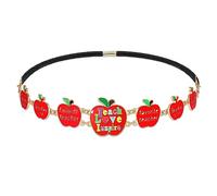 YAHPERN Bandeaux pour enseignantes pour femmes, accessoires pour enseignants, bandeaux mignons pour la rentrée scolaire, cadeau de reconnaissance pour enseignant
