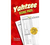 Yahtzee Score Pads: 125 Sheets for Scorekeeping | Yahtzee Score Book Size 5x8
