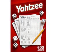 Yahtzee Score Sheets: 150 Sheets for 600 Games: Easy-to-Use Scorekeeping Pages for Family Game Nights, Parties, Travel, and Dice Game Fun