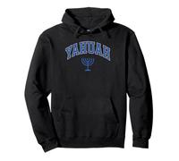 YAHUAH Menorah Menorah Style Collégial Sweat à Capuche
