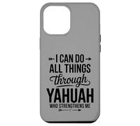 Yahuah Yahusha Lion de Juda Racines hébraïques Faith Apparel Coque pour iPhone 12 Pro Max