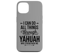 Yahuah Yahusha Lion de Juda Racines hébraïques Faith Apparel Coque pour iPhone 13