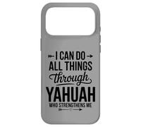 Yahuah Yahusha Lion de Juda Racines hébraïques Faith Apparel Coque pour iPhone 17 Pro Max