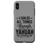 Yahuah Yahusha Lion de Juda Racines hébraïques Faith Apparel Coque pour iPhone XS Max